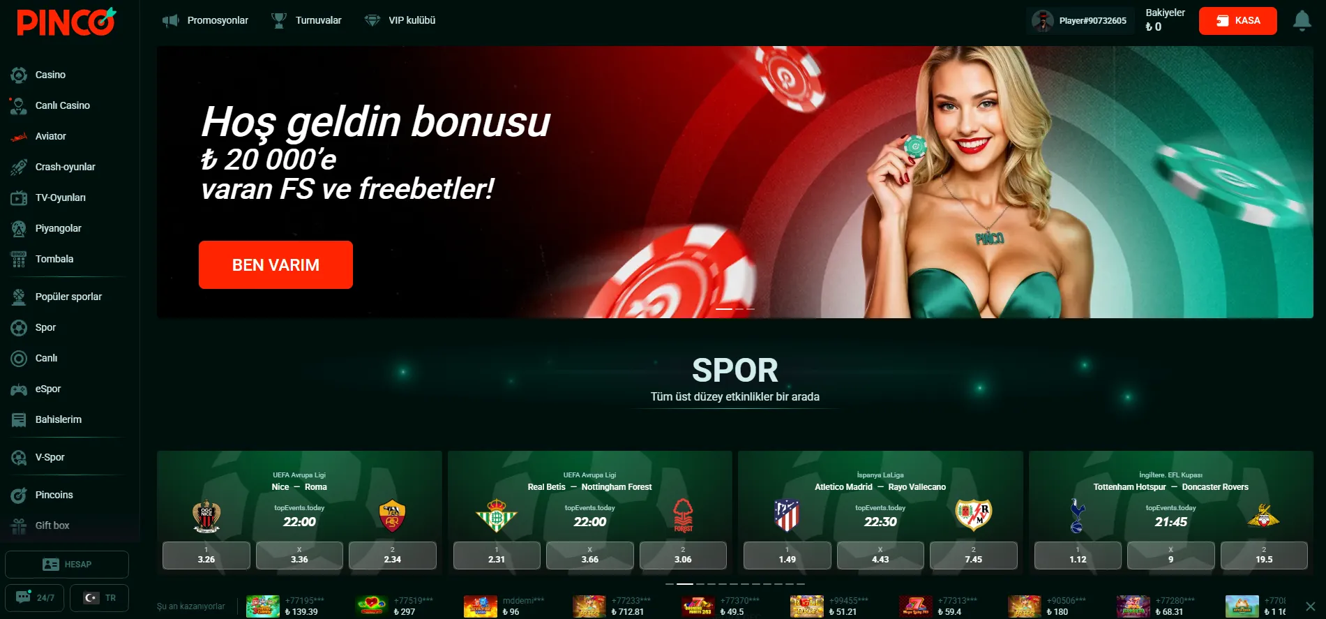 Služba destek Pinco: müşteri hizmetleri ve iletişim Služba destek Pinco